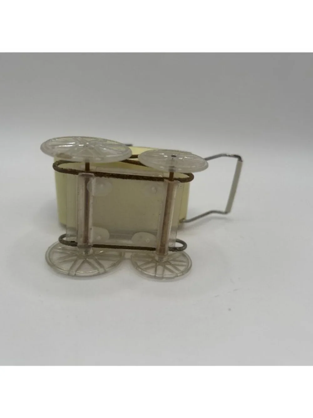 Vintage 1970s Lundby Barton Dollhouse Baby Pram Carriage 1:16 Miniature Brown - Picture 11 of 16
